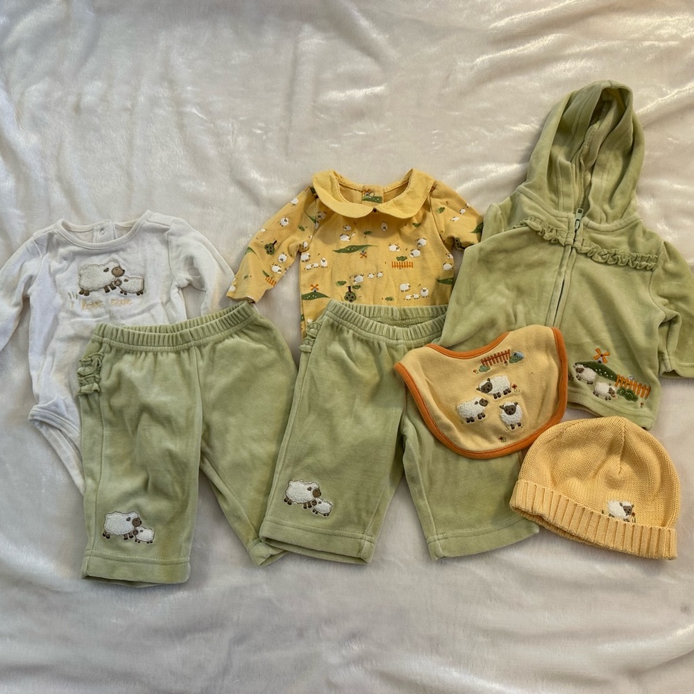 Gymboree sheep lot
